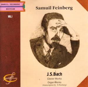 Bach Johann Sebastian. Clavier works, organ works. Samuil Feinberg edition, vol.1