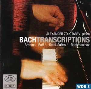 Alexander Zolotarev, Bach Transcriptions