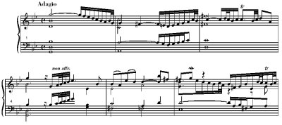 Bach=Fiorentino/Adagio - Sonata per violino in Sol minore, BWV 1001