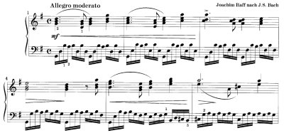 Bach=Raff/ Prelude from Suite for Unaccompanied Cello No.1 in G major BWV 1007