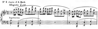 Philipp/ Etudes d'Octaves No. 4 (d'apres J. S. Bach)