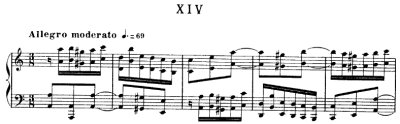 Philipp/ Etudes d'Octaves d'apres J. S. Bach No. 14