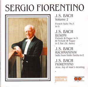 Sergio Fiorentino Edition J.S.Bach Volume 2