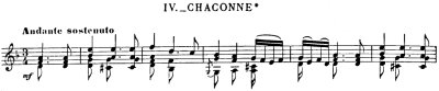 Bach=Philipp/ Chacconne for left hand only
