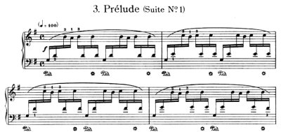 Bach=Siloti/ Prelude from Four Etudes for the Young