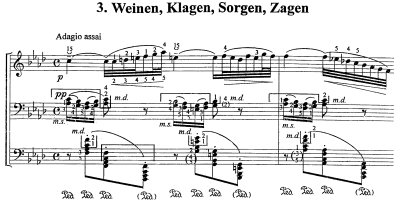Bach=Stancic/Prelude from Cantata BWV 12 'Weinen, Klegen, Sorgen, Sagen'