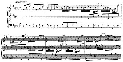 Bach/ Andante from Trio Sonata No.4 BWV 528