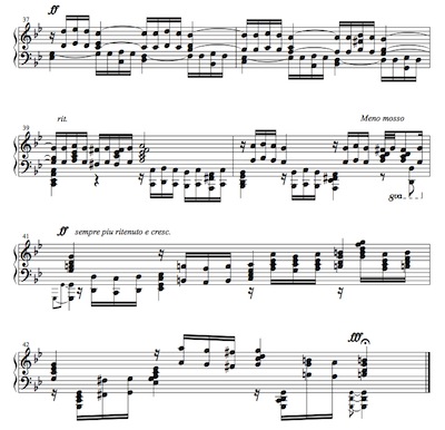 J. S. Bach/ Prelude from Prelude and Fugue in G minor BWV 535, arranged for left hand only by Hiroyuki Tanaka. 