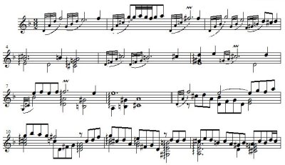 J. S. Bach/ Sarabande and Double from English Suite No. 6 in d minor BWV 811, arranged for right hand only by Hiroyuki Tanaka
